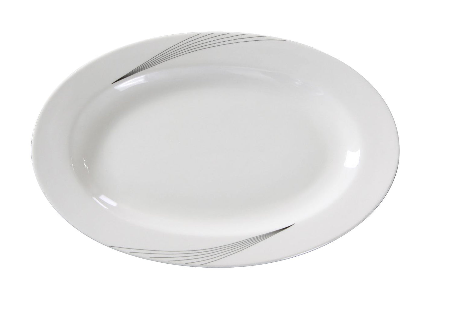 Yanco Platter UR-212 is a versatile and elegant choice for any dining setting. Made from high-quality porcelain with a smooth white glaze, this 11.75-inch by 8.5-inch platter is perfect for serving vegetables, cold cuts, fresh greens, and appetizers. Its sleek design complements banquet settings, fine-dining restaurants, and catered events. Designed for convenience, this platter is dishwasher, oven, and microwave safe, making it ideal for both personal and commercial use.