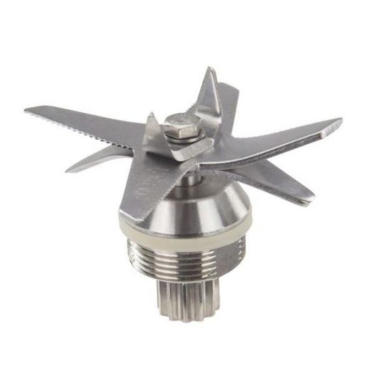 Blade Assembly for XLB-1000 1/Pack made from impact-resistant stainless steel that resists rust and provides maximum durability for years of use. This blade assembly is easily to install in your AccelMix Blender, allowing you to get back to work faster. Boasting unparalleled sharpness, this top quality blade assembly is designed to easily cut and blend ingredients, making it an essential tool in any commercial kitchen.