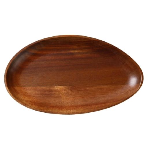 Yanco Oval Acacia Tray WS-412 12/Pcs is a stylish and durable serving solution, ideal for restaurants, catering events, and home dining. Crafted from wood with a sophisticated acacia finish, this 12" x 7" oval tray enhances food presentation while offering long-lasting durability. Its unique shape adds elegance to any table setting, making it perfect for serving appetizers, desserts, or small entrées.