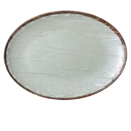 Yanco Oval Plate YO-2011 brings modern elegance to your table with its sleek oval design and sophisticated matte green finish. Crafted from durable melamine, this plate offers exceptional strength while maintaining a refined look. Its spacious surface provides ample room for serving a variety of dishes, making it a versatile choice for both casual meals and formal gatherings. Designed for convenience, it is dishwasher safe, ensuring effortless cleanup.