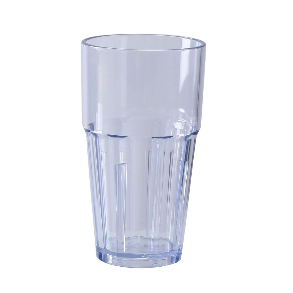 Yanco Beverage Tumbler HA-014 is a versatile and durable choice for serving a variety of drinks in both casual and upscale settings. With a 14 oz capacity, it is ideal for soft drinks, cocktails, iced tea, and more. Made from high-quality SAN plastic, this tumbler offers the clarity of glass while being break-resistant, making it perfect for high-traffic environments like restaurants, bars, and outdoor events.