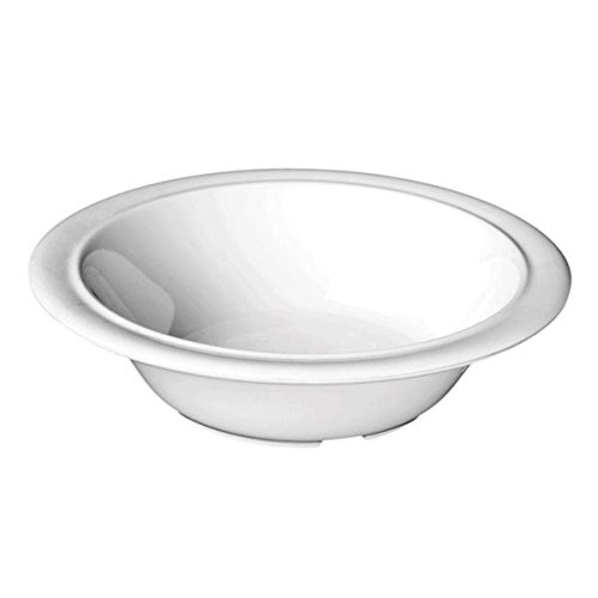 Yanco Soup/Cereal Bowl NS-307W is made from durable and reliable melamine material, which makes the bowl look like ceramics. You can use these unique heavy-weight round bowls to serve such various dishes like soups, cereal, desserts, rice or salads. Thanks to the elegant Nessico collection style, the bowl will perfectly fit any food-serving establishment design.