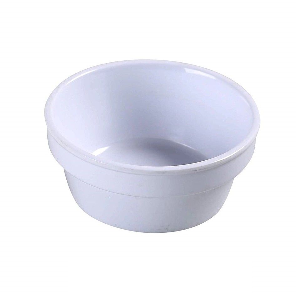 Yanco Sauce Cup/Ramekin NS-503W is a perfect solution to serve sauces, dips, spices, and herbs that accompany the oriental dishes in your food-serving establishment. Thanks to the high-quality, reliable and affordable melamine material, these sauce dishes can With stand the heavy commercial use. While looking like they are handmade ceramics such dishes won't chip, break, or stain. The Nessico collection is performed in oriental style, that will perfectly fit most of the establishments' designs.