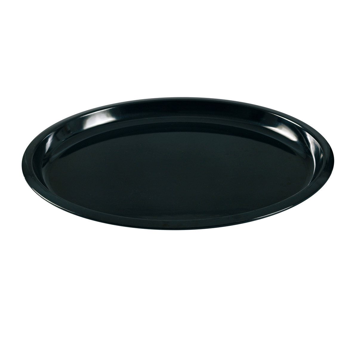 Yanco Turkey Platter RM-3022BK 6/Pcs is a durable and stylish serving solution, perfect for restaurants, catering events, and buffets. Measuring 22" x 18" x 1.25", this deep round platter provides ample space for serving turkey, vegetables, and appetizers. Crafted from high-quality melamine, it offers the look of ceramic while being break-resistant and lightweight. The sleek black finish of the Rome Black collection adds a touch of sophistication to any dining setting.