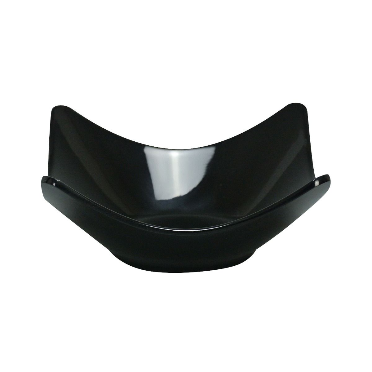 Yanco Salad Bowl RM-507BK is a durable and stylish choice for any dining establishment. With a 16-ounce capacity and a 7.25-inch diameter, this bowl is perfect for serving rice, soups, guacamole, noodles, and appetizers. Made from high-quality melamine, it offers the look of ceramic while providing superior durability and resistance to breakage. The sleek black finish from the Rome Black collection enhances the presentation of dishes in both casual and upscale settings.