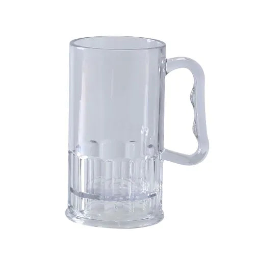 Yanco Beer Mug SM-10-B is a durable and stylish choice for serving a variety of beers in both casual and professional settings. Made from high-quality SAN plastic, this 10 oz mug offers the clarity of glass while being impact-resistant, making it ideal for busy bars, restaurants, and catering events. With a sleek 2.75-inch diameter and a comfortable 5-inch height, it provides an easy grip and enhances drink presentation.