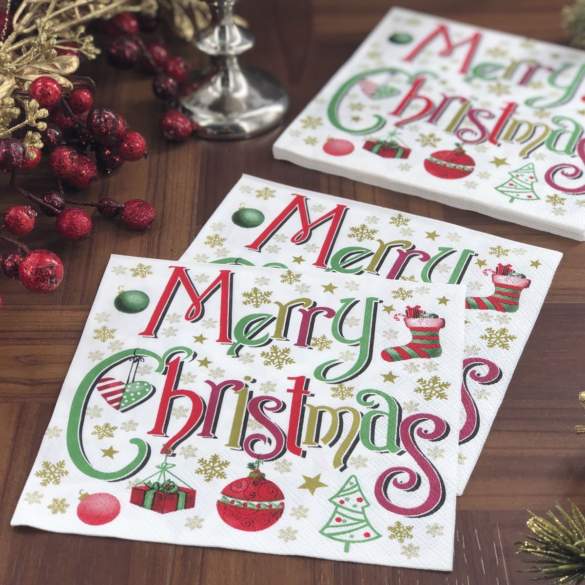 Paper Holiday Party Napkins Household Supplies Disposable linen-like Holiday napkins fancy disposable napkins heavy duty napkins classic elegant sturdy napkins reusable table setting catering high quality holiday napkins party decor