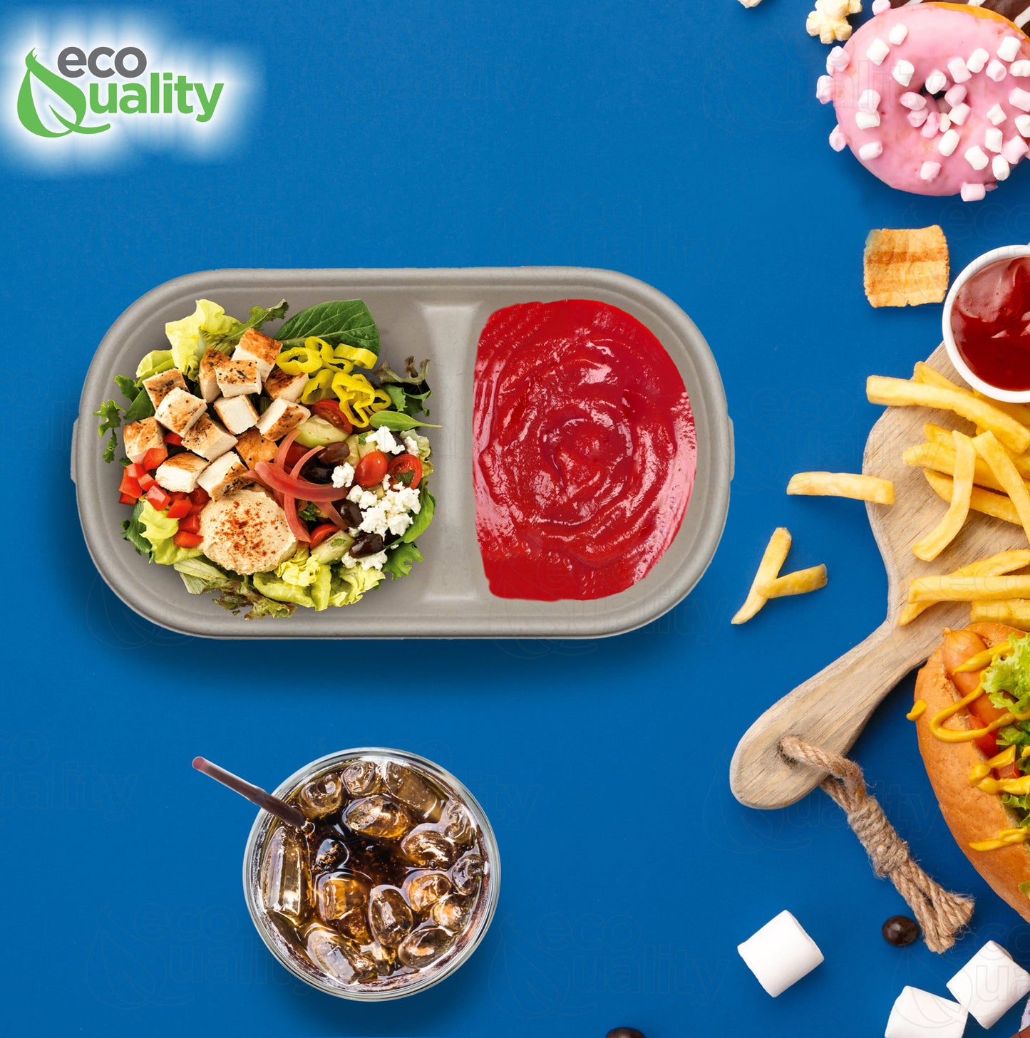 2 Compartment Compostable Containers Household Supplies Disposable 2 Compartment Compostable Containers Bbq disposable 2 Compartment Compostable Containers heavy duty 2 Compartment Compostable Containers classic elegant sturdy reusable wedding dinner 2 Compartment Compostable Containers catering high quality birthday anniversary 2 Compartment Compostable Containers