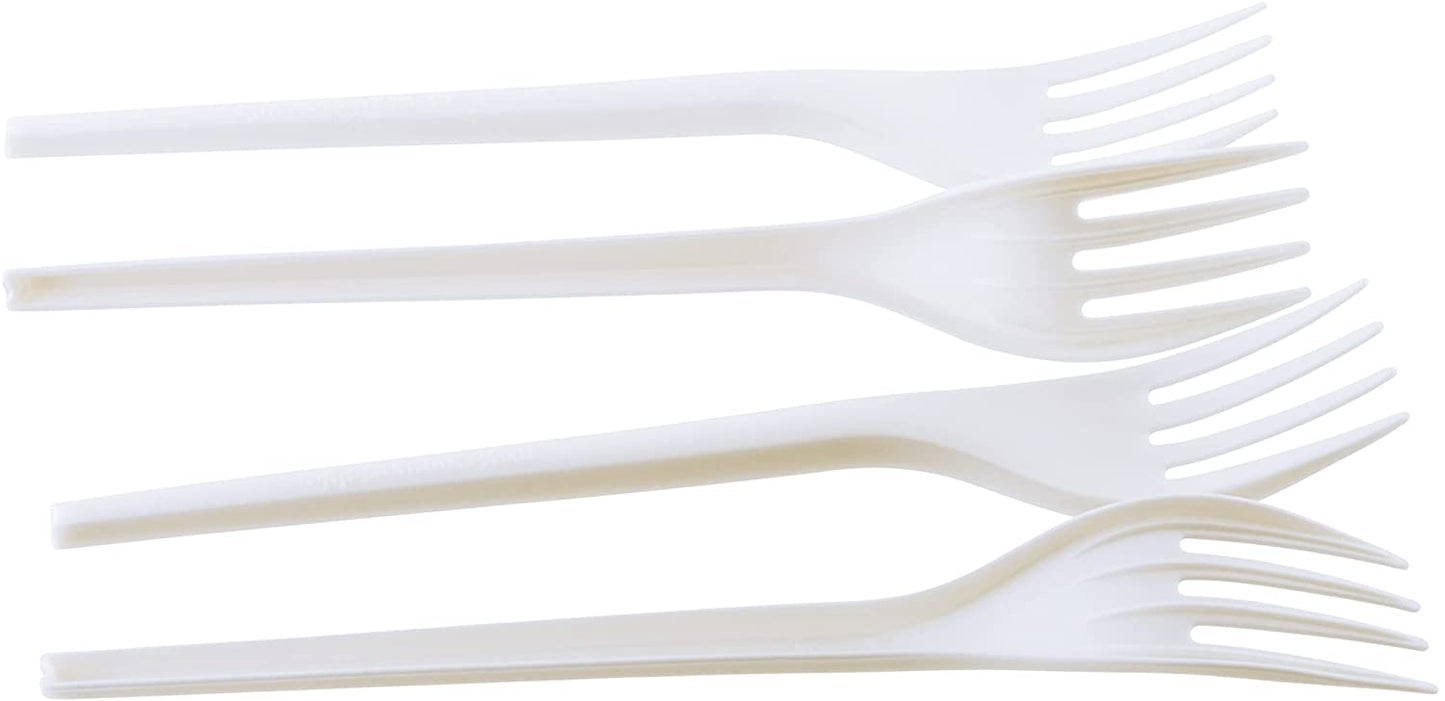 restaurant fast food supplies nyc Wrapped Cutlery togo takeout food delivery plastic Ecofriendly Disposable Cutlery Kit Heat Resistant CPLA Compostable Biodegradable spoons knives forks affordable bulk economical commercial wholesale with napkin set