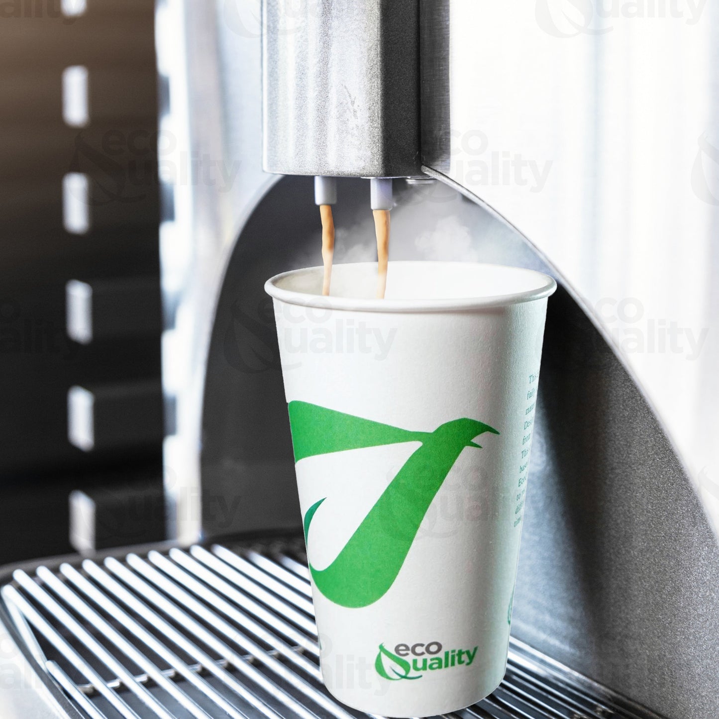 16oz Disposable Compostable Biodegradable White Paper Coffee Cups