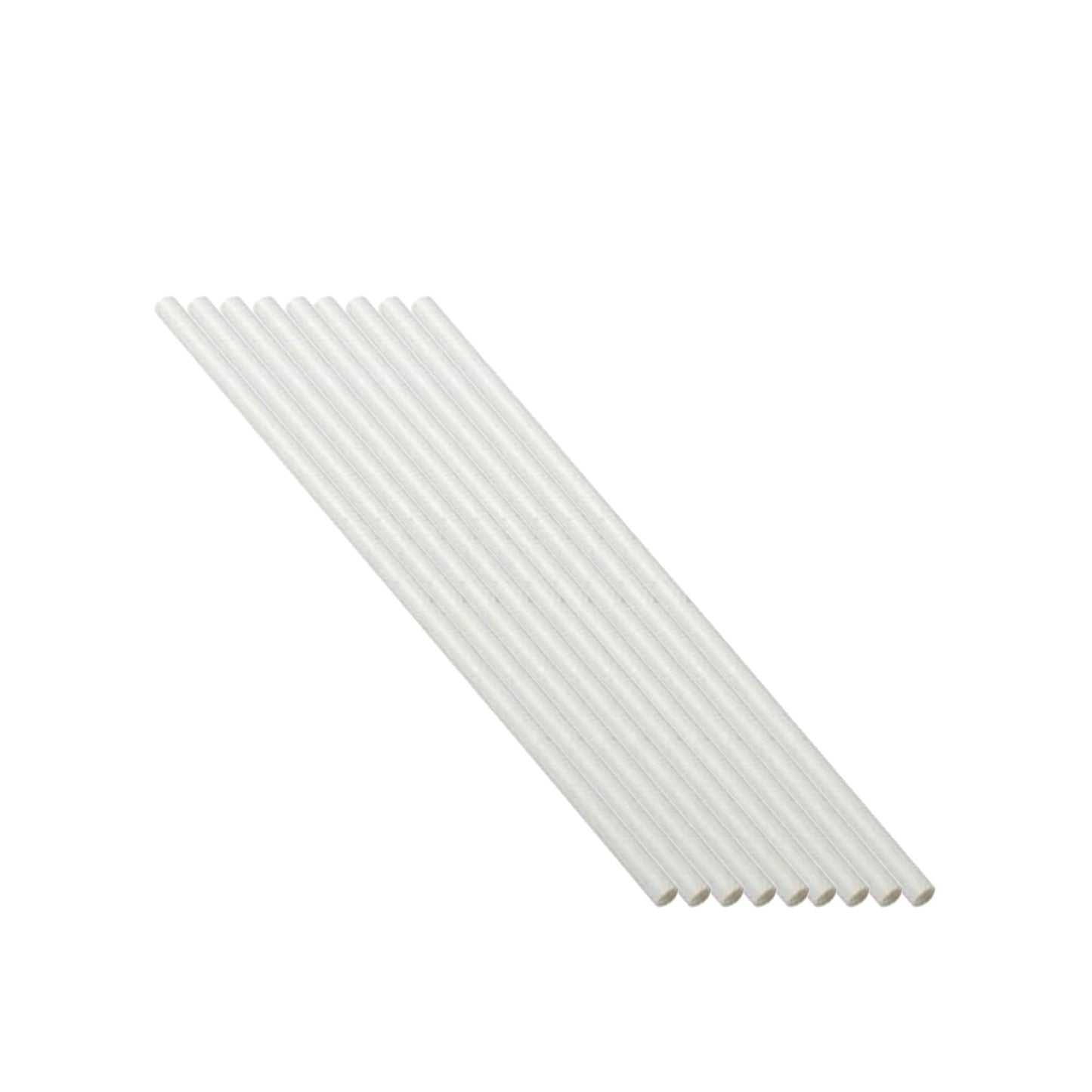 Unwrapped Disposable Paper Drinking Straws White 7.75 Inches - Compostable, Biodegradable, Earth Friendly Straws, Premium Unwrapped Paper Straws