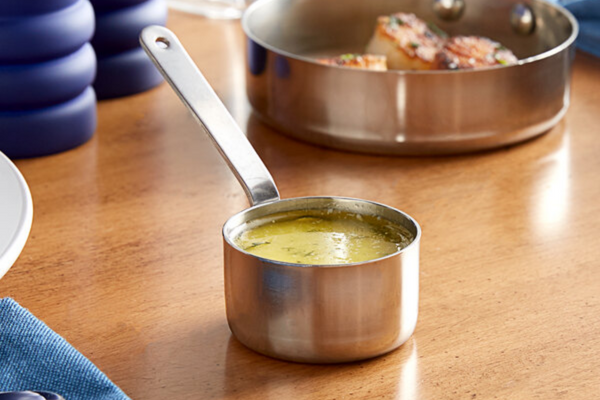 Master the Art of Culinary Elegance: Winco Stainless Steel Mini Taper Sauce Pan Set