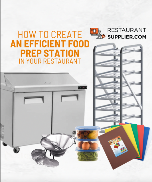 How to Create an Efficient Food Prep Station in Your Restaurant