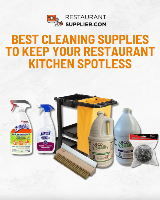 Best Cleaning Supplies to Keep Your Restaurant Kitchen Spotless