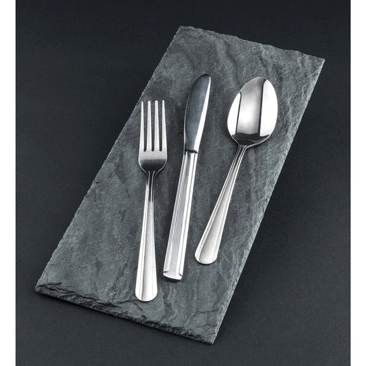 Winco 0001-01, 18/0 Medium Weight Dominion Teaspoon