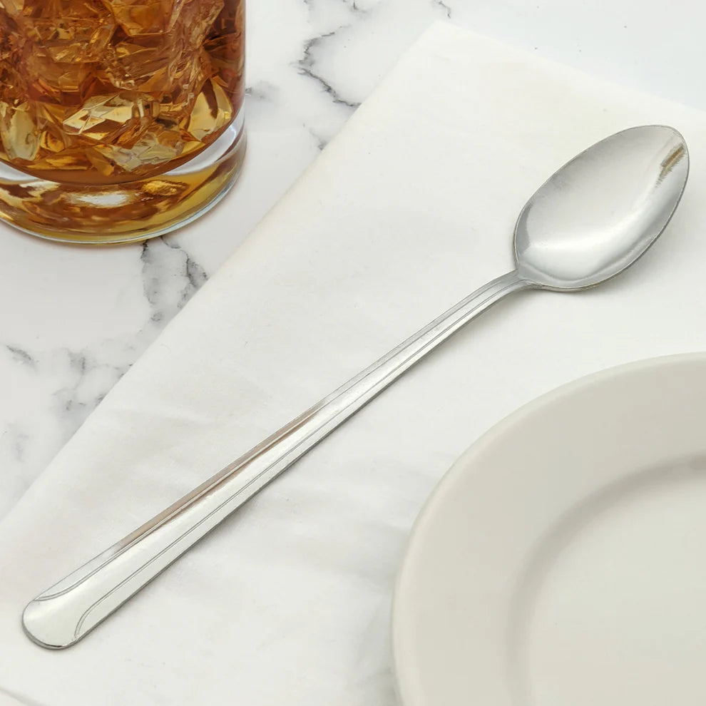 Winco 0001-02, 18/0 Medium Weight Dominion Iced Teaspoon