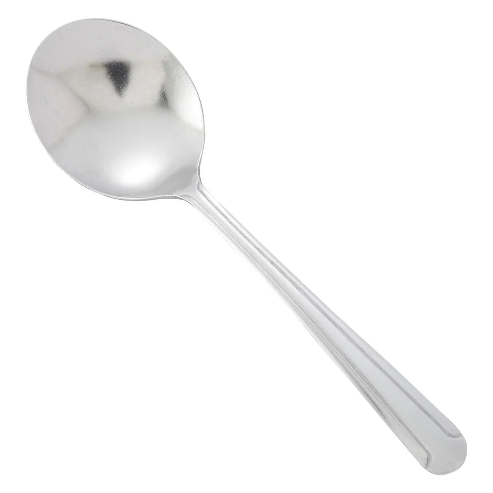 Winco 0001-04, 18/0 Medium Weight Dominion Bouillon Spoon