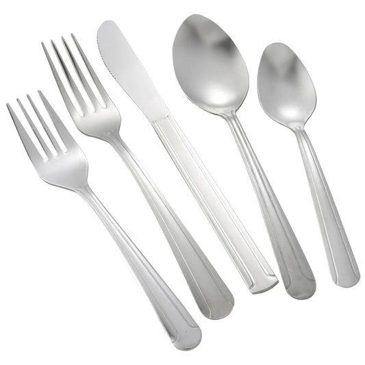 Winco 0001-06, 18/0 Medium Weight Dominion Salad Fork