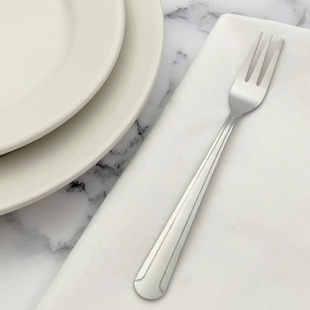 Winco 0001-07, 18/0 Medium Weight Dominion Oyster Fork