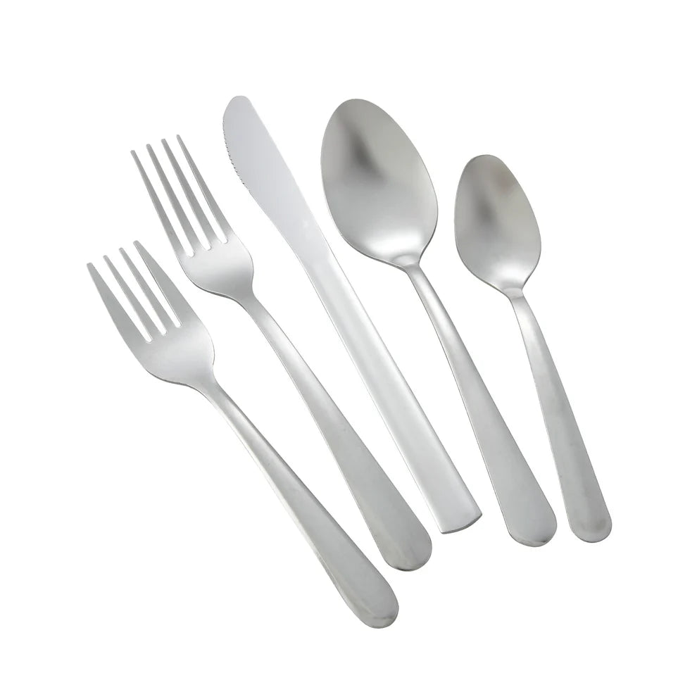 Winco 0002-01, 18/0 Medium Weight Windsor Teaspoon