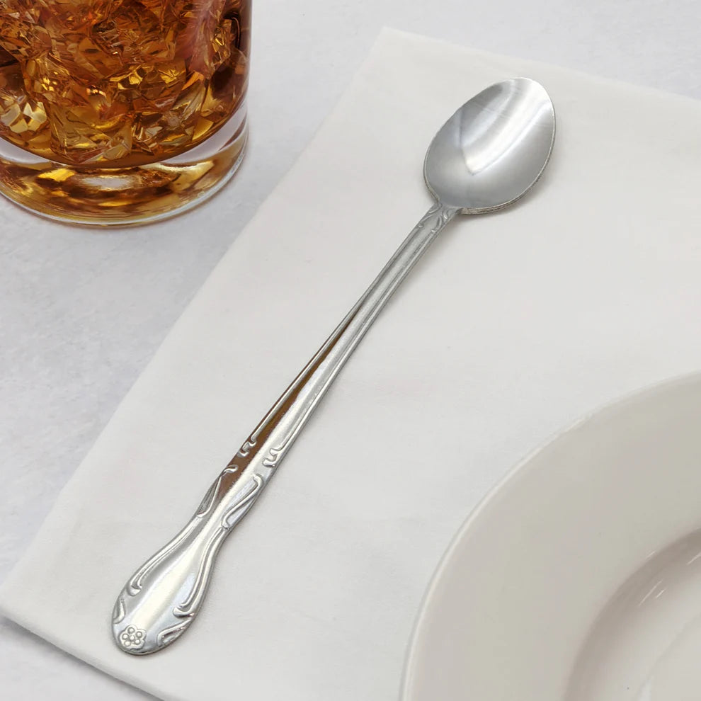 Winco 0004-02, 18/0 Heavyweight Elegance Iced Teaspoon