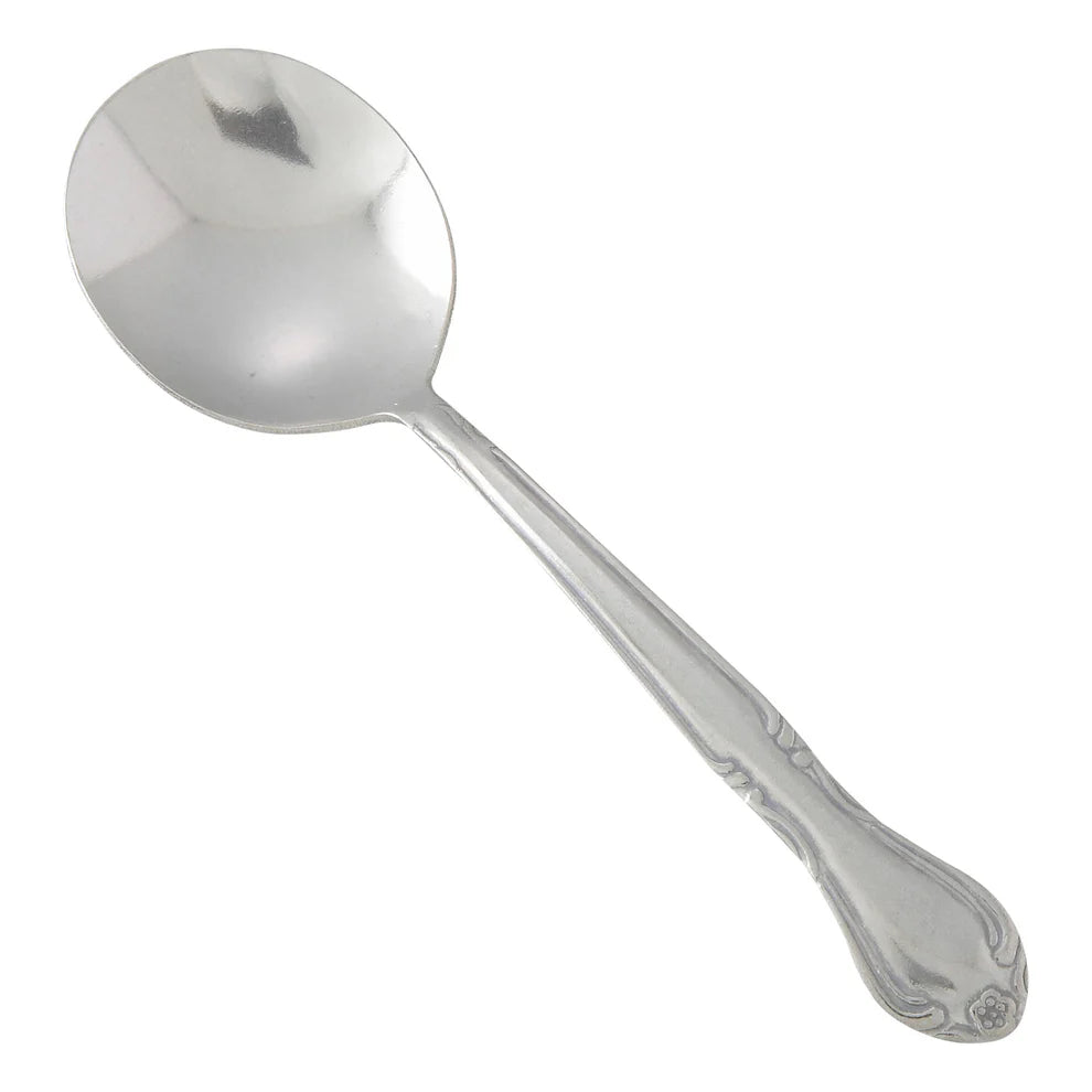 Winco 0004-04, 18/0 Heavyweight Elegance Bouillon Spoon