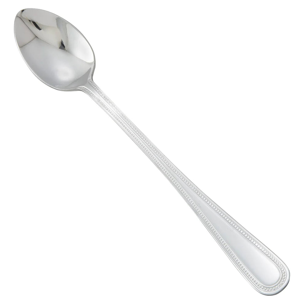 Winco 0005-02, 18/0 Heavyweight Dots Iced Teaspoon