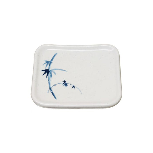 The Thunder Group Plate features a stone-colored design with subtle blue bamboo accents, adding authentic Asian flair to any table setting. Made from durable melamine, it’s BPA-free, break-resistant, shatter-resistant, lightweight, and stackable for easy storage. Dishwasher safe and NSF listed, this versatile plate is perfect for serving spring rolls, sushi, meatballs, fried tofu, and other Asian-inspired dishes at restaurants, catered events, or home use.