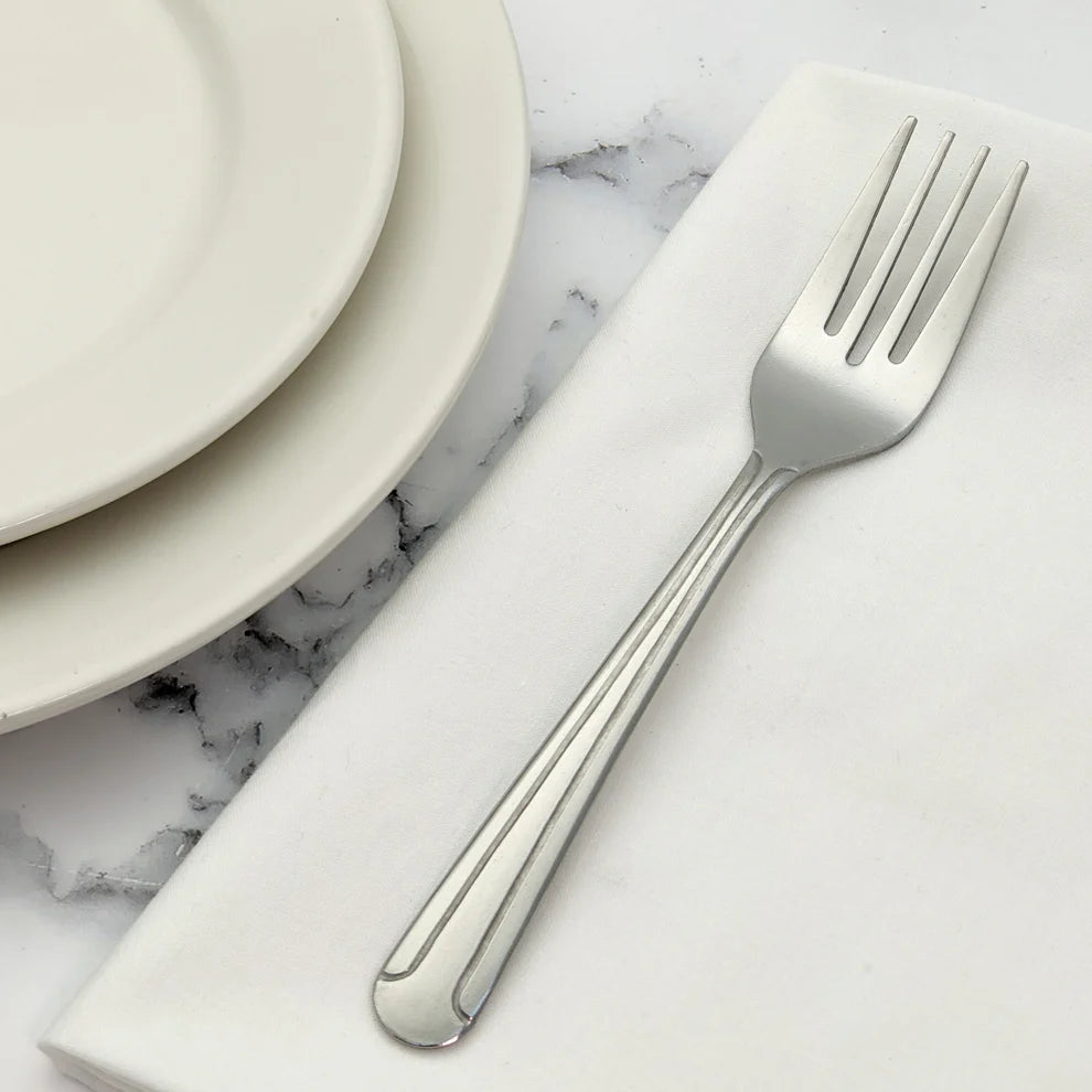 Winco 0014-06, 18/0 Heavyweight Heavy Dominion Salad Fork