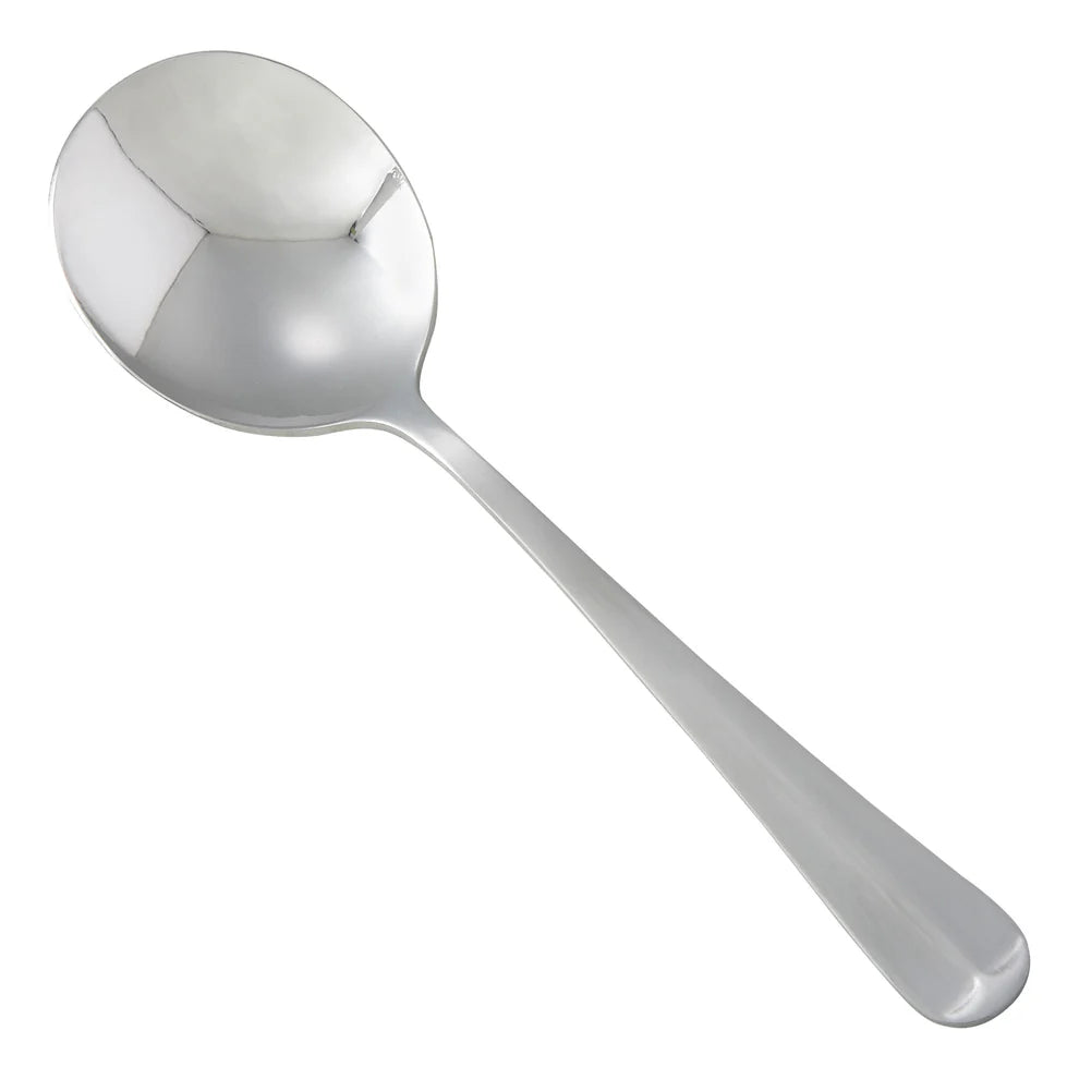 Winco 0015-04, 18/0 Heavyweight Lafayette Bouillon Spoon