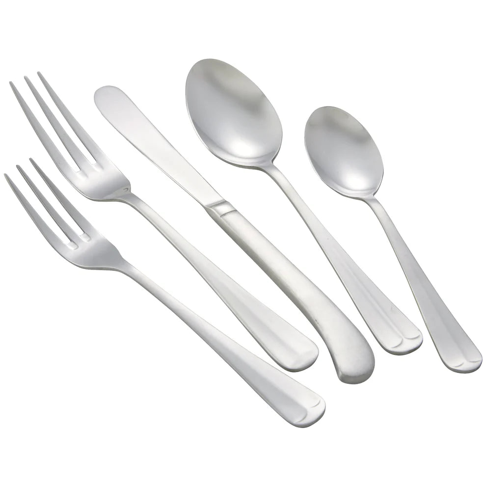 Winco 0015-05, 18/0 Heavyweight 3 Tines Lafayette Dinner Fork