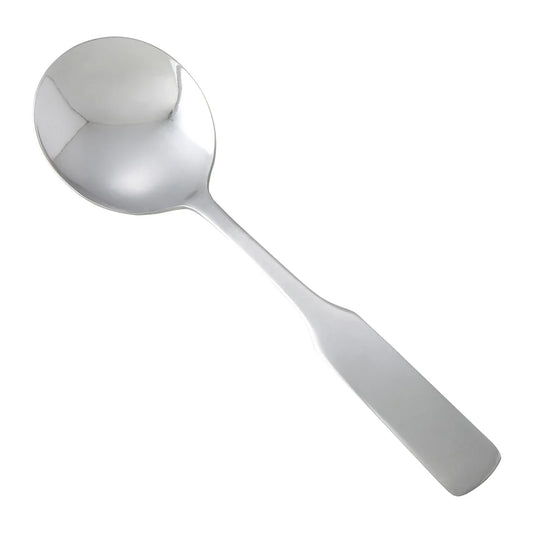 Winco 0016-04, 18/0 Heavyweight Winston Bouillon Spoon