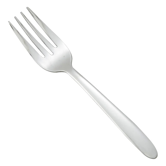 Winco 0019-06, 18/0 Heavyweight Flute Salad Fork