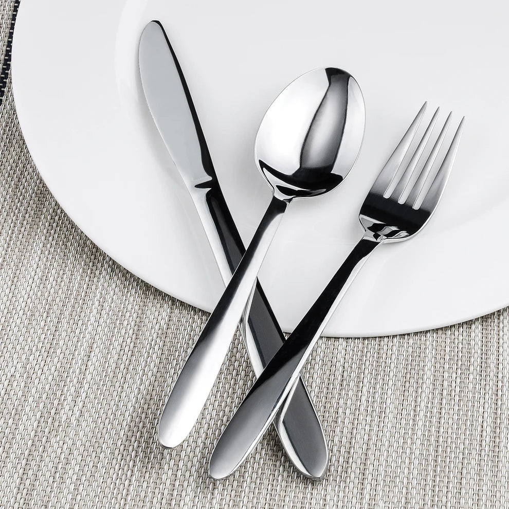 Winco 0019-08, Heavyweight Flute Dinner Knife