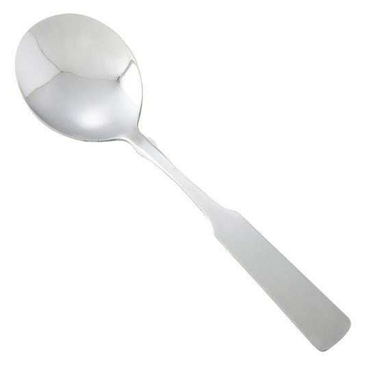 Winco 0025-04, 18/0 Heavyweight Houston Bouillon Spoon
