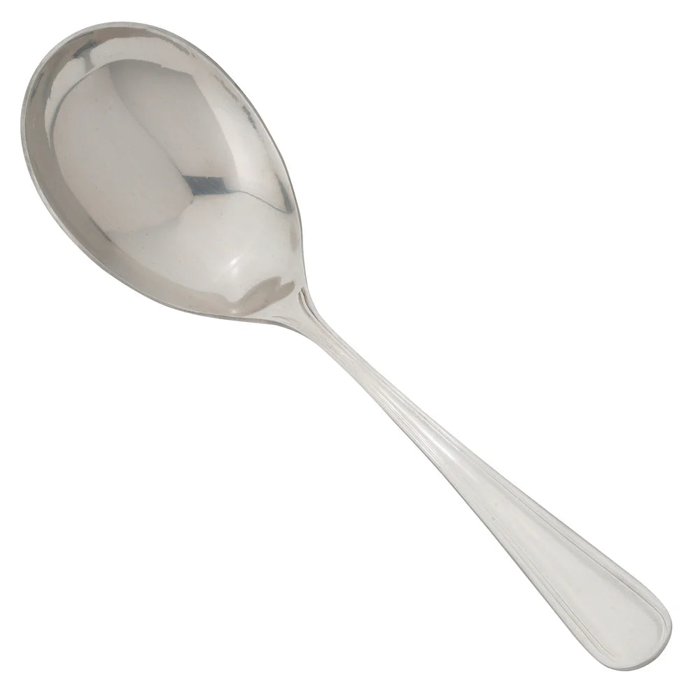 Winco 0030-21, 18/8 Extra Heavyweight Shangarila Large Bowl Serving Spoon