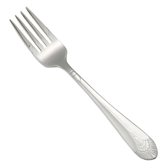 Winco 0031-06, 18/8 Extra Heavyweight Peacock Salad Fork