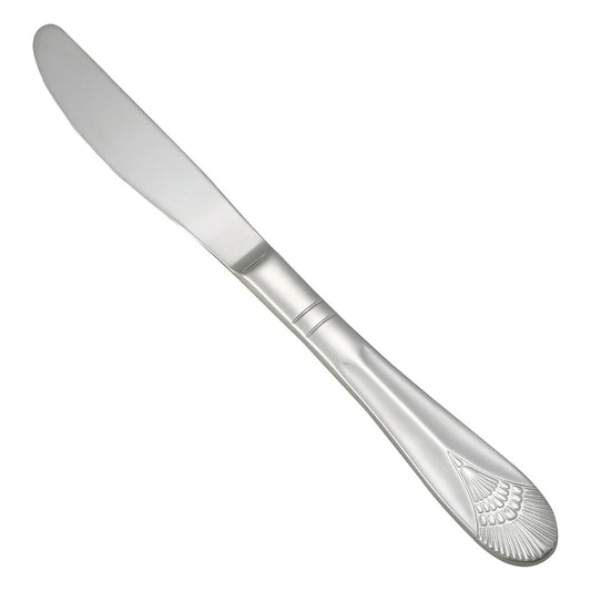 Winco 0031-08, Extra Heavyweight Peacock Dinner Knife