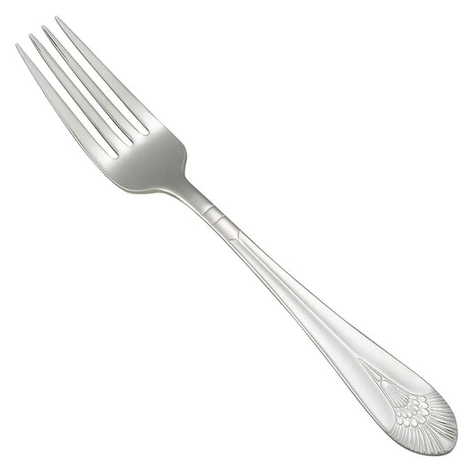 Winco 0031-11, 18/8 Extra Heavyweight Peacock Table Fork