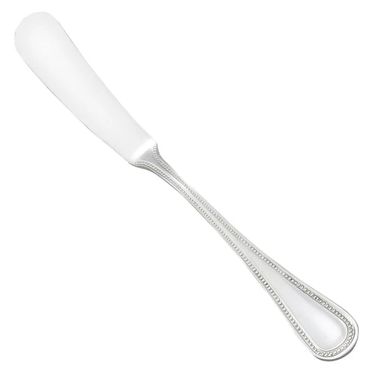 Winco 0036-12, 18/8 Extra Heavyweight Deluxe Pearl Butter Spreader