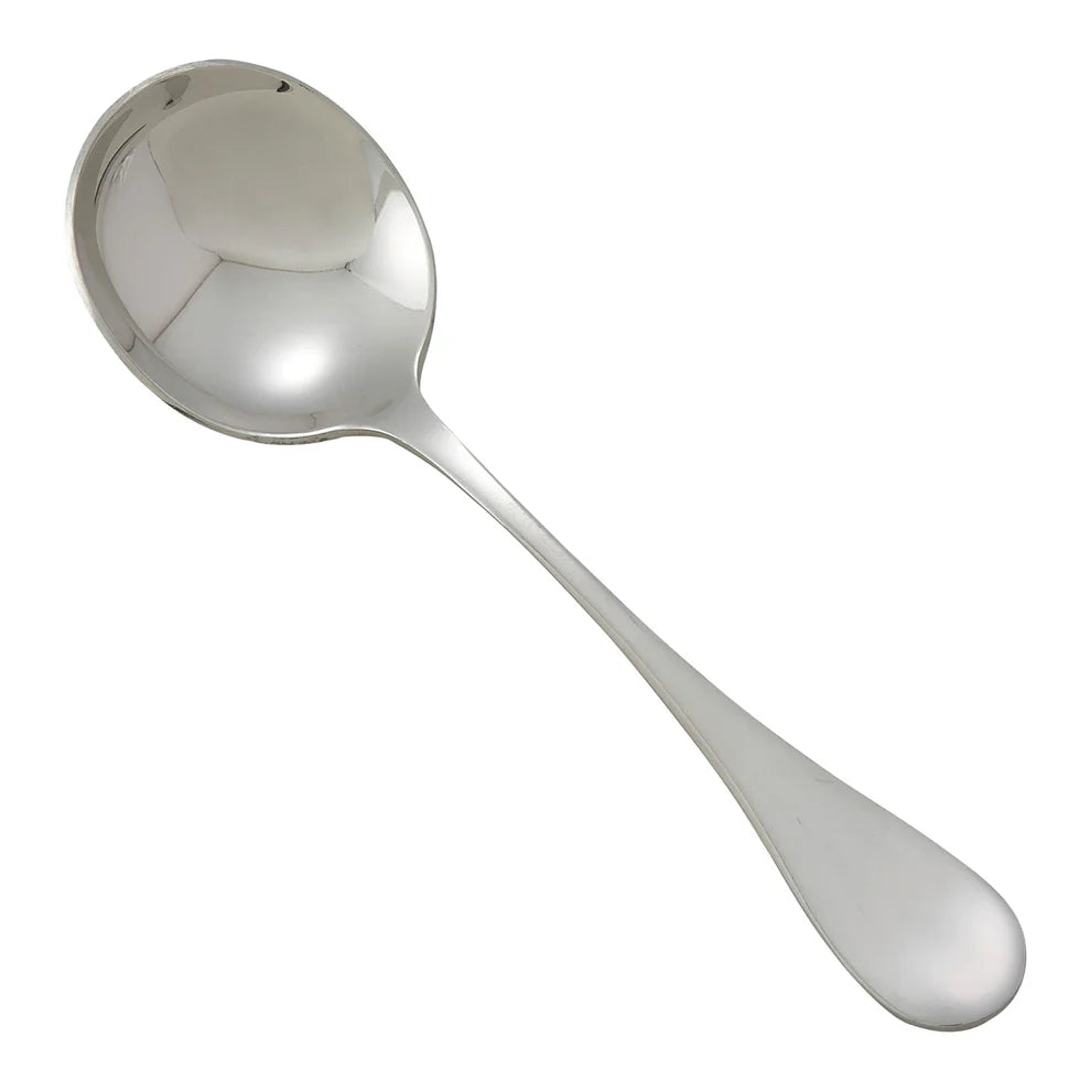 Winco 0037-04, 18/8 Extra HeavyweightVenice Bouillon Spoon