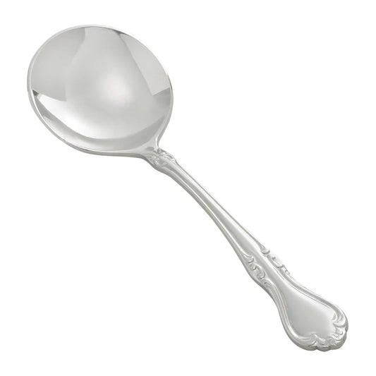 Winco 0039-04, 18/8 Extra Heavyweight Chantelle Bouillon Spoon