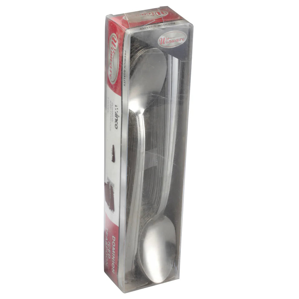 Winco 0081-02, 2doz/pk, 18/0 Medium Weight Dominion Iced Teaspoon