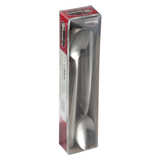 Winco 0082-02, 2doz/pk, 18/0 Medium Weight Windsor Iced Teaspoon