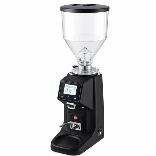 Itallia OLO1 coffee espresso grinder with 120V power, precision grinding burrs, and durable commercial design for consistent espresso extraction. Ideal for cafes, coffee shops, and home baristas seeking reliable performance, fine grind control, and efficient coffee bean grinding for espresso beverages.