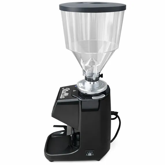 Itallia OLO1 coffee espresso grinder with 120V power, precision grinding burrs, and durable commercial design for consistent espresso extraction. Ideal for cafes, coffee shops, and home baristas seeking reliable performance, fine grind control, and efficient coffee bean grinding for espresso beverages.