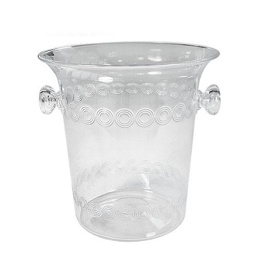1.5 Quart Mini Ice Bucket – Clear plastic ice holder for bars, parties, and events. Durable, lightweight, and portable design, perfect for chilling drinks at weddings, gatherings, and home use.
