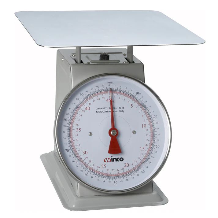 (2lbs 2/Pack, 6lbs 2/Pack, 10lbs 2/Pack, 20lbs 2/Pack, 40lbs 2/Pack, 100lbs 2/Pack, 130lbs 2/Pack, 60lbs 3/Pack) Receiving Scale measure food ingredients like flour or sugar accurately, this receiving scale is easy to use and is very useful for baking breads and other pastries. Constructed with large steel platforms, this piece is built to withstand the demands of any home or commercial kitchen.