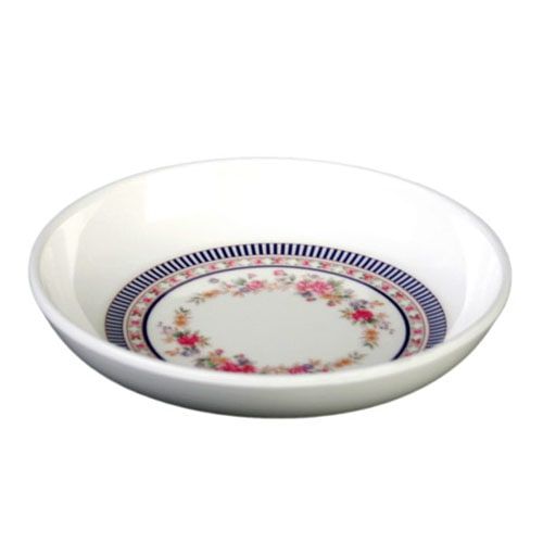 Rose melamine sauce dish BPA free dishwasher safe commercial dinnerware