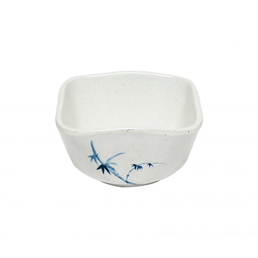 Blue Bamboo melamine vegetable dish BPA free dishwasher safe commercial dinnerware